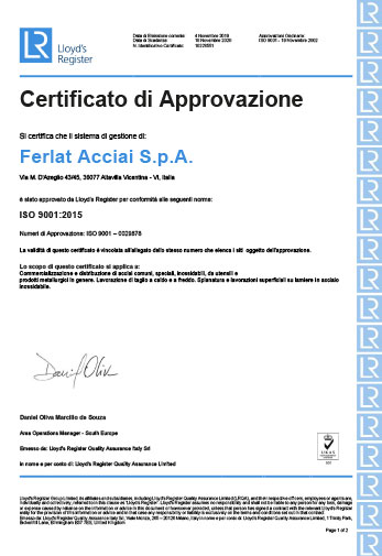 Qualità 2 Ferlat Acciai